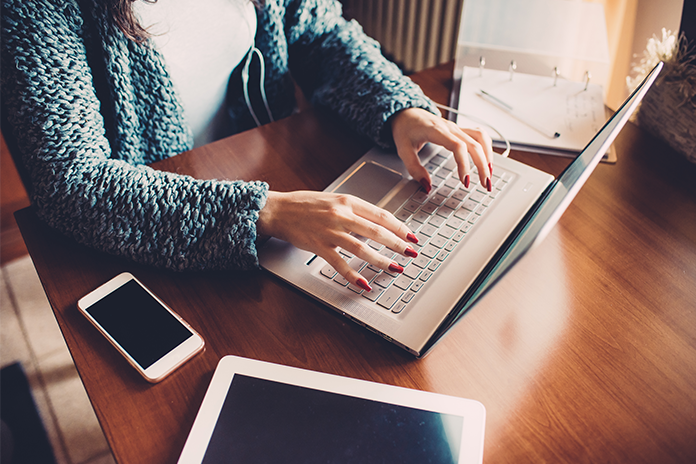 student interview keyboard, student practice, university practice