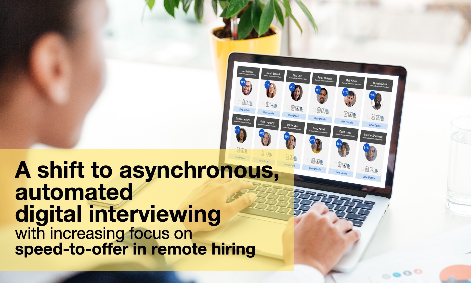 recruitment video software, video screening platform, one-way video interviewing