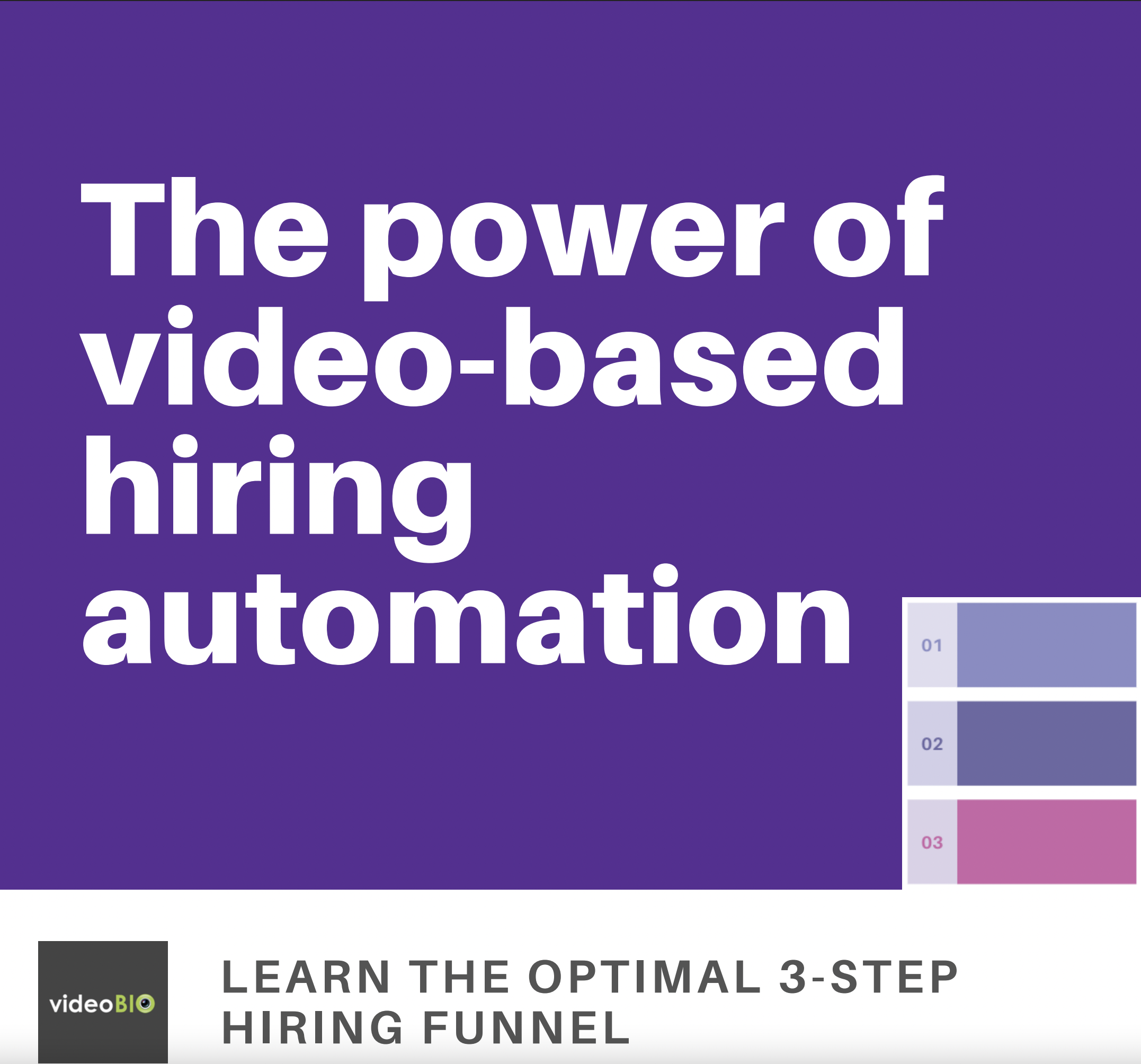 3-Step Video Hiring Funnel